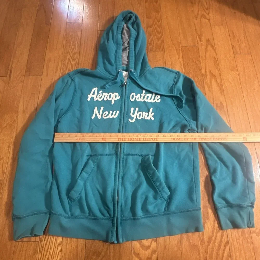 Women’s A'eropostale  New York Hooded Jacket XL - Y2K